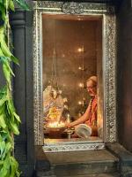 Pujana at Shrimat Keshavashram Swamiji Sannidhi by HH Swamiji (11 Aug 2025)